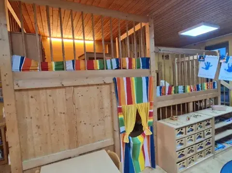 Einblick in Hasengruppe